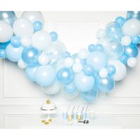 DIY Ballonnen Set Garland Blue - thumbnail