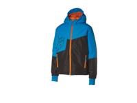 CRIVIT Kinder ski jas (122/128, Blauw/zwart)