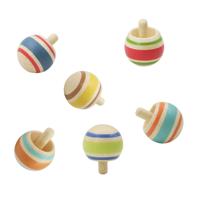 Houten Spinnende Tol Houten Spinnende Tol