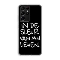 De Sleur: Samsung Galaxy S21 Ultra Transparant Hoesje