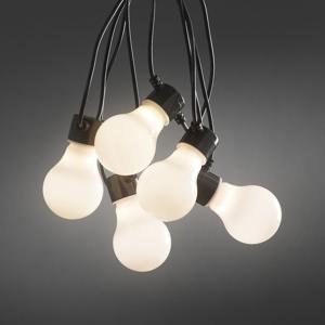 Konstsmide 2388-120CH decoratieve verlichting Lichtdecoratie ketting Zwart 10 lampen LED 4,8 W