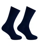 Teckel 2-paar Badstof sokken dames - Geheel badstof