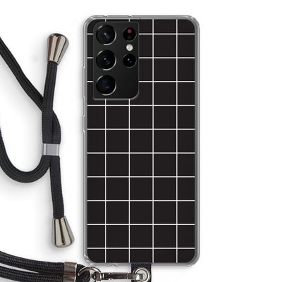 Rooster 2: Samsung Galaxy S21 Ultra Transparant Hoesje met koord