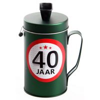 40 jaar geworden spaarpot