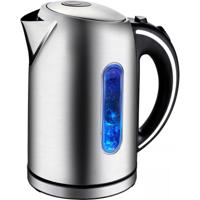 Waterkoker - Aigi Kiny - 1.7 Liter - 2200 Watt - RVS - Zwart/Zilver Waterkoker - Aigi Kiny - 1.7 Liter - 2200 Watt - RVS - Zwart/Zilver