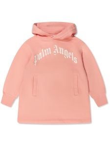 Palm Angels Kids robe à logo imprimé - Rose