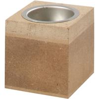 Creativ Company Waxinelichthouder hout, 6cm
