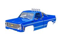 Traxxas - Body, Chevrolet K10 Truck (1979), complete, blue (TRX-9811-BLUE)