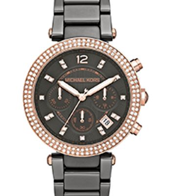 Horlogeband Michael Kors MK5539 Staal Antracietgrijs 20mm