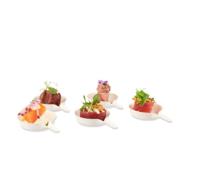 Senza suikerriet tipje "pan" laag 3cl 92 x 56 x h15mm krimp à 40 stu..