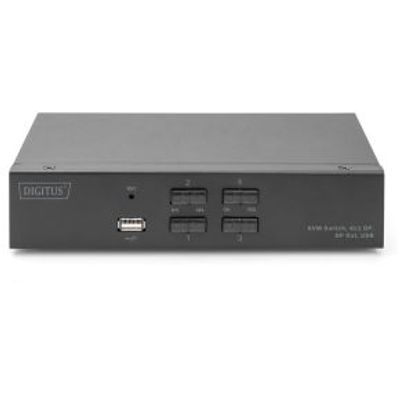 Digitus DS-12891 KVM-switch Zwart
