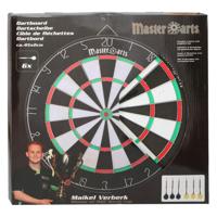 Master Darts dartbord met pijlen