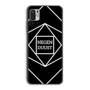 Negenduust geometrisch: Xiaomi Redmi Note 10 5G Transparant Hoesje