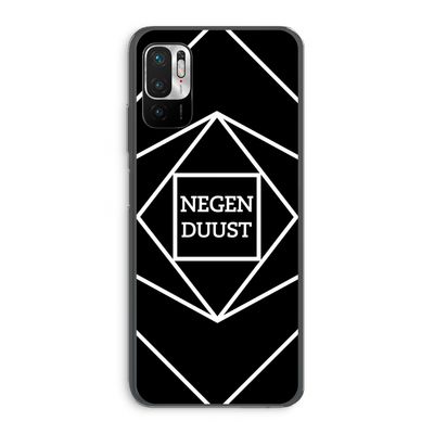 Negenduust geometrisch: Xiaomi Redmi Note 10 5G Transparant Hoesje