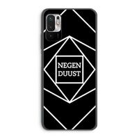 Negenduust geometrisch: Xiaomi Redmi Note 10 5G Transparant Hoesje