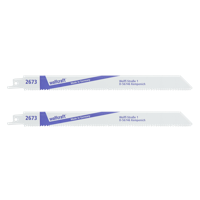 Wolfcraft Sabelzaagbladen | BiM | Grove sneden | 230mm | 2 stuks - 2673000