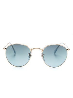 Ray-Ban lunettes de soleil à monture ronde bicolore