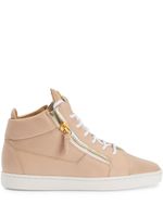 Giuseppe Zanotti baskets Nicki en cuir - Rose - thumbnail