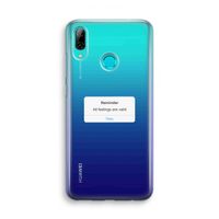 Reminder: Huawei P Smart (2019) Transparant Hoesje