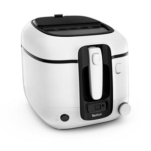 Tefal Super Uno 3140 frituurpan - koude zonde - timer - wit/zwart - 2.2 L - 1800 W