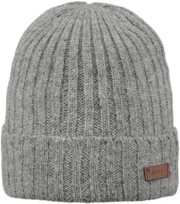 Barts Haakon Turnup Muts Heren Heather Grey OS