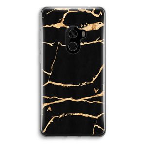Gouden marmer: Xiaomi Mi Mix 2 Transparant Hoesje