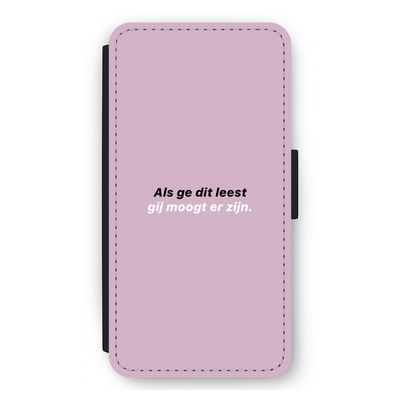 gij moogt er zijn: iPhone 11 Pro Max Flip Hoesje