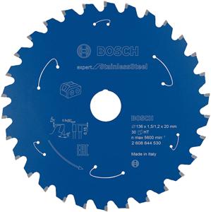 Bosch Accessories Bosch Power Tools 2608644530 Cirkelzaagblad 136 x 20 mm Aantal tanden: 30 1 stuk(s)
