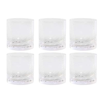 Glazenset Home ESPRIT Transparant Kristal Met reliëf (6 Stuks)