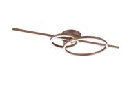 Trio PlafondlampMontilla bruin - 643010365