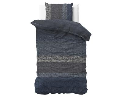 Dreamhouse Flanel Gradient Knits Blauw 140 x 220 cm