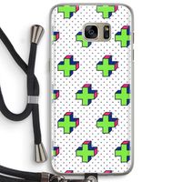 8-bit N°10: Samsung Galaxy S7 Edge Transparant Hoesje met koord