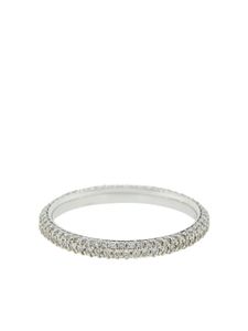 KWIAT anneau Cobblestone serti de diamants - Argent