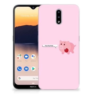 Nokia 2.3 Telefoonhoesje met Naam Pig Mud Nokia 2.3 Telefoonhoesje met Naam Pig Mud