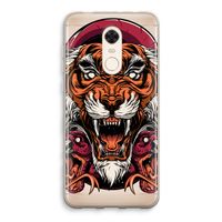 Tiger and Rattlesnakes: Xiaomi Redmi 5 Transparant Hoesje