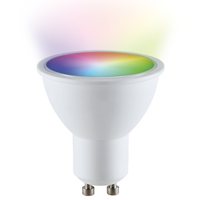 GU10 SMART LED RGBWW Wifi 4,5 Watt 400lm 110° Dimbaar