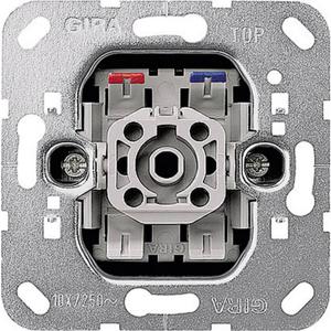 GIRA 011600 Controleschakelaar, Wisselschakelaar Inzetstuk Standaard 55, E2, Event Clear, Event, Event Opaque, Esprit, ClassiX, System 55 Bont