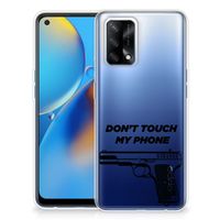 OPPO A74 4G Silicone-hoesje Pistol DTMP