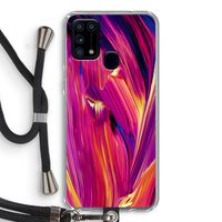 Phoenix: Samsung Galaxy M31 Transparant Hoesje met koord