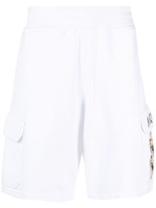 Moschino short en coton à motif Teddy Bear - Blanc