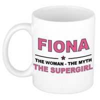 Fiona The woman, The myth the supergirl cadeau koffie mok / thee beker 300 ml
