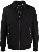 Billionaire veste bomber matelassée à fermeture zippée - Noir