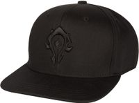 World of Warcraft - Horde Blackout Snap Back Hat