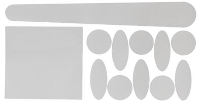CONTEC achtervork/frame beschermset "full hd"
