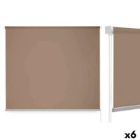 Rolgordijn Gift Decor Beige Stof Plastic 180 x 180 cm
