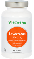 VitOrtho Levertraan 1000 mg Softgels