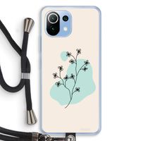 Love your petals: Xiaomi Mi 11 Lite Transparant Hoesje met koord