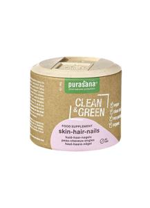 Purasana Clean & green skin hair nails vegan bio (60 tab)
