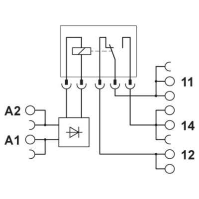Phoenix Contact PLC-RPT-24DC/21HC/EX Interfacerelais 10 stuk(s)