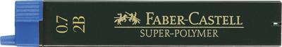 Faber Castell Potloodstiftjes Super-Polymer - 0,7mm - 2B